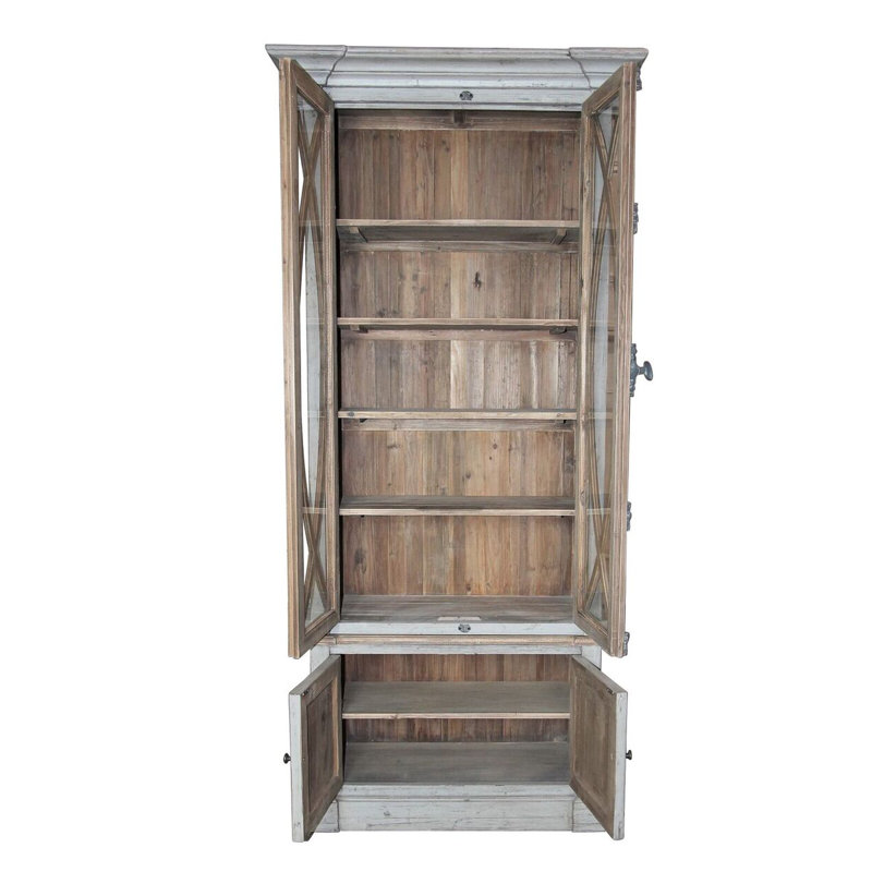 Robicheaux Dining Cabinet Gray Natural